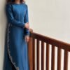 Asymmetrical Hem Kurti Gown